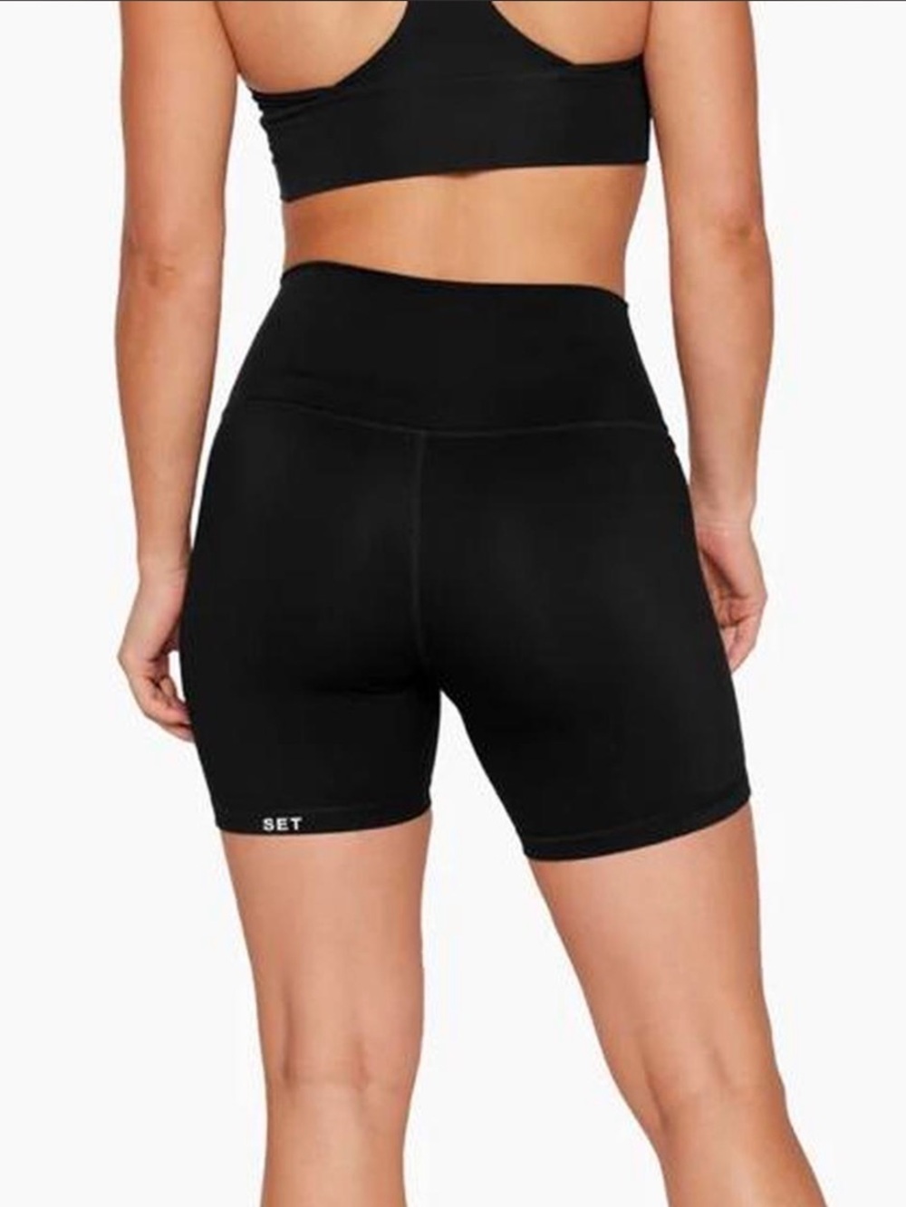 SET Active Black Luxform Bike Shorts